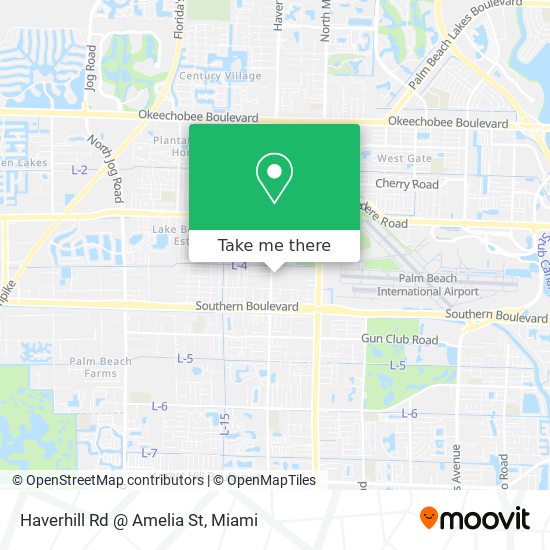 Mapa de Haverhill Rd @ Amelia St