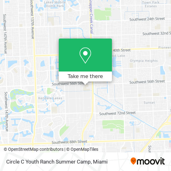Mapa de Circle C Youth Ranch Summer Camp