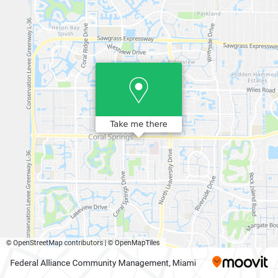 Federal Alliance Community Management map