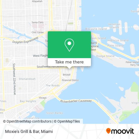 Mapa de Moxie's Grill & Bar