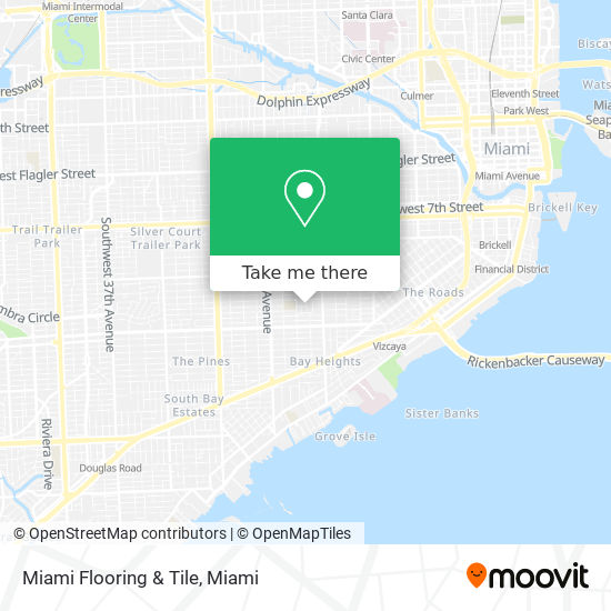 Mapa de Miami Flooring & Tile