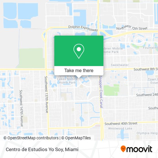 Mapa de Centro de Estudios Yo Soy