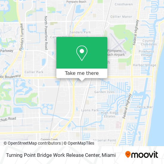 Turning Point Bridge Work Release Center map