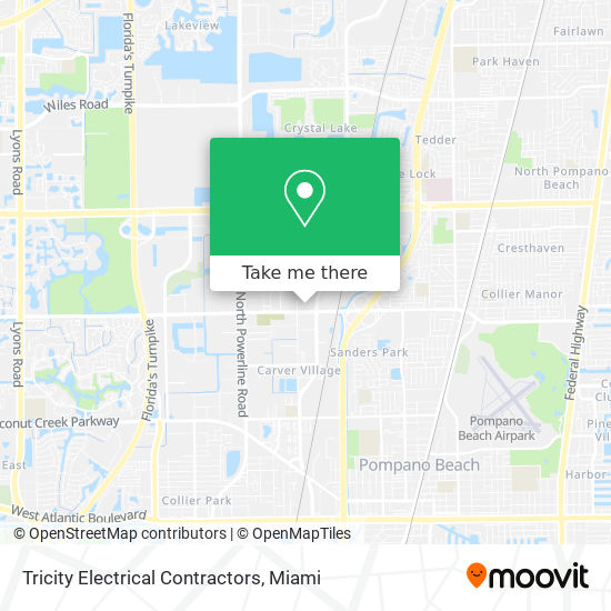 Tricity Electrical Contractors map