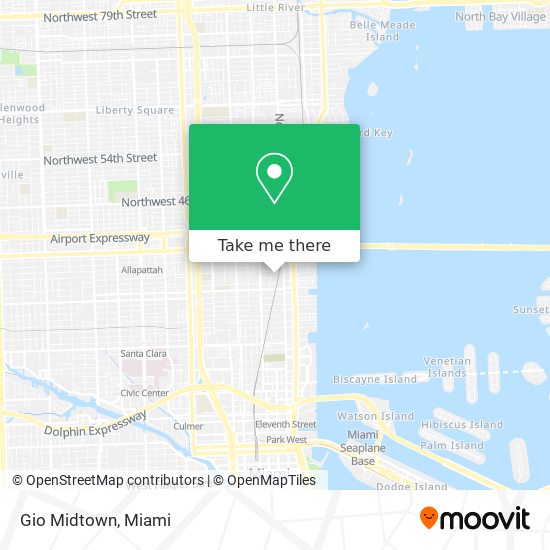 Gio Midtown map