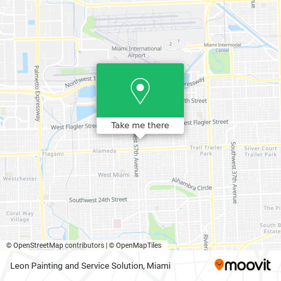 Leon Painting and Service Solution map