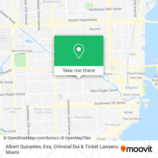 Albert Quirantes, Esq. Criminal Dui & Ticket Lawyers map