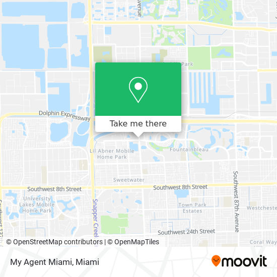 My Agent Miami map