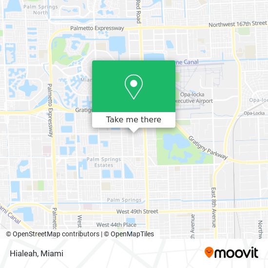 Hialeah map