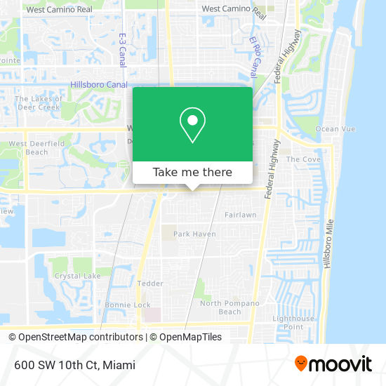 600 SW 10th Ct map