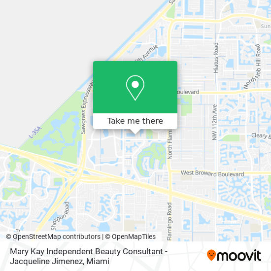 Mary Kay Independent Beauty Consultant - Jacqueline Jimenez map