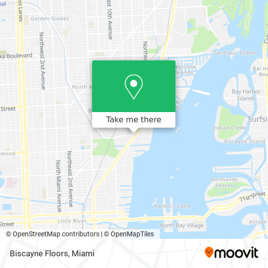 Biscayne Floors map