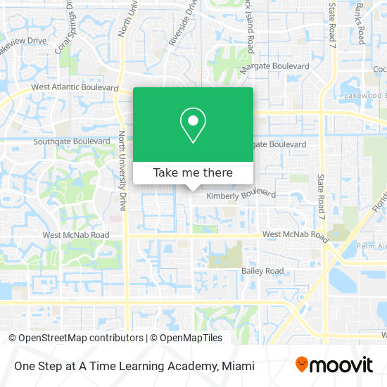 Mapa de One Step at A Time Learning Academy