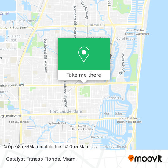 Mapa de Catalyst Fitness Florida