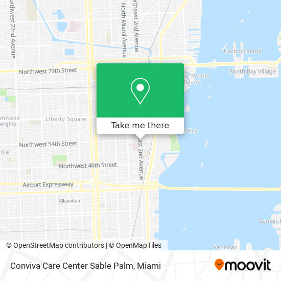 Mapa de Conviva Care Center Sable Palm