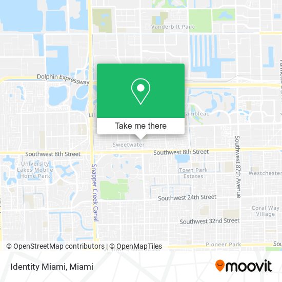 Identity Miami map