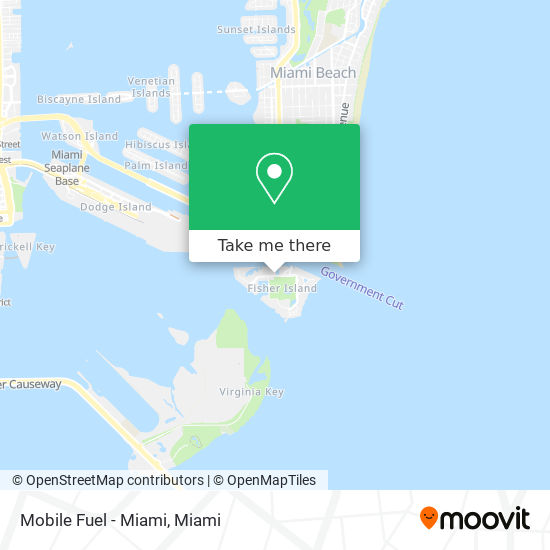 Mapa de Mobile Fuel - Miami
