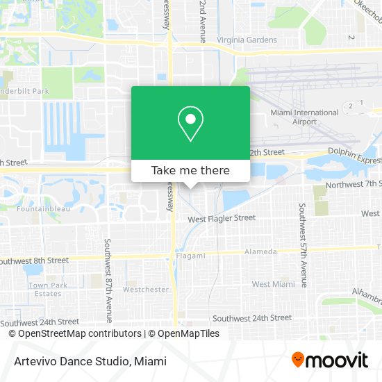 Artevivo Dance Studio map