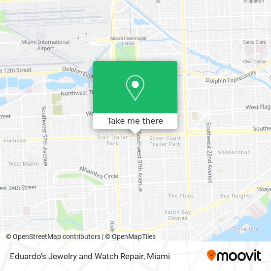 Mapa de Eduardo's Jewelry and Watch Repair
