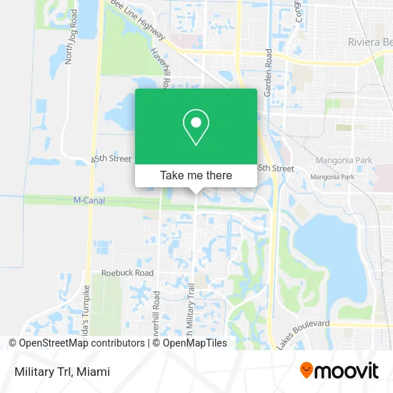 Military Trl map