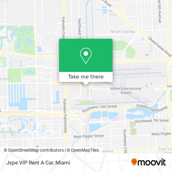 Jspe VIP Rent A Car map