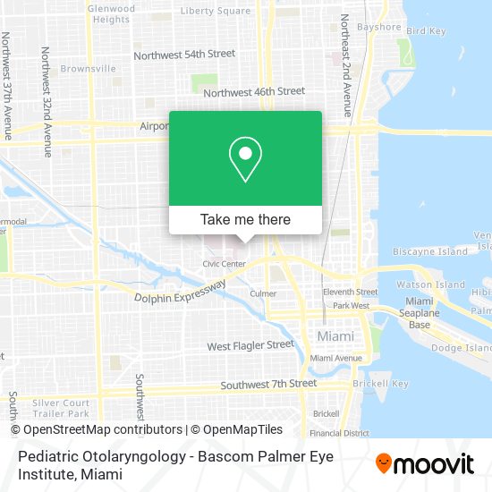 Pediatric Otolaryngology - Bascom Palmer Eye Institute map