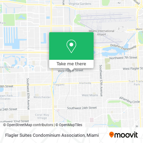 Mapa de Flagler Suites Condominium Association