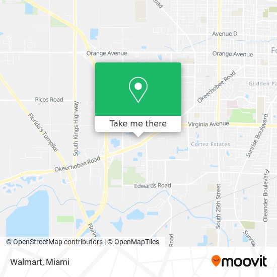 Walmart map