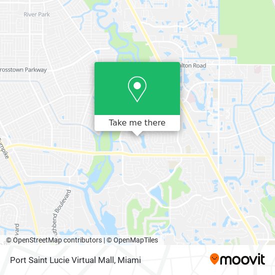 Port Saint Lucie Virtual Mall map