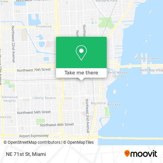 Mapa de NE 71st St