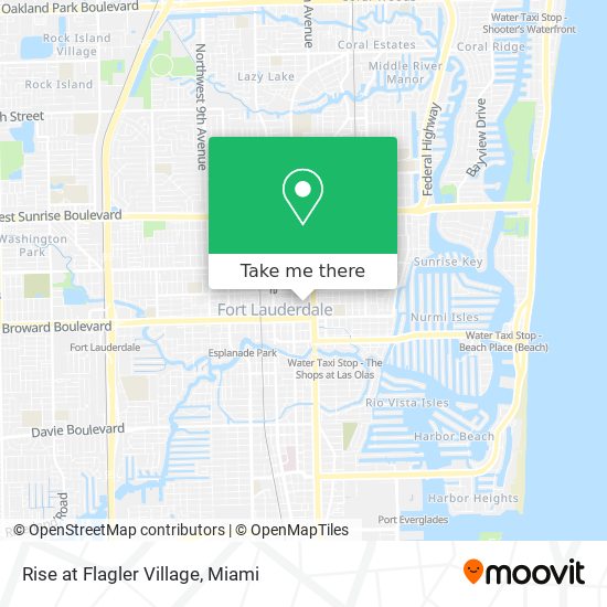 Mapa de Rise at Flagler Village