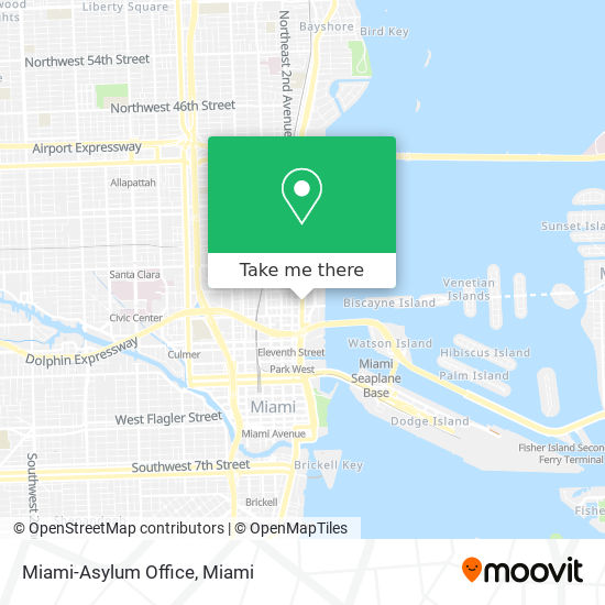Mapa de Miami-Asylum Office