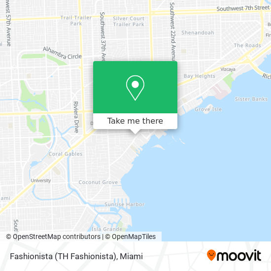 Fashionista (TH Fashionista) map