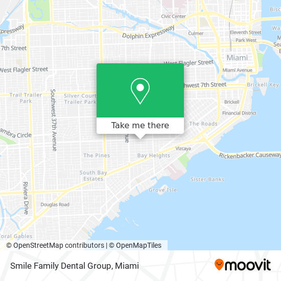Mapa de Smile Family Dental Group