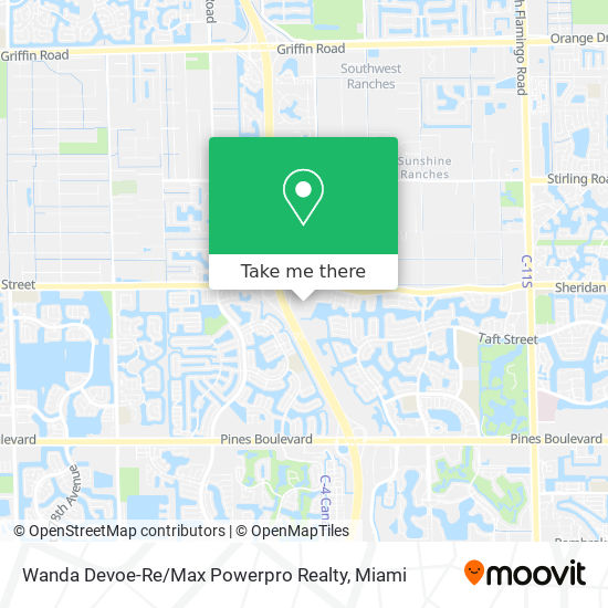 Wanda Devoe-Re / Max Powerpro Realty map