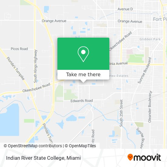 Mapa de Indian River State College