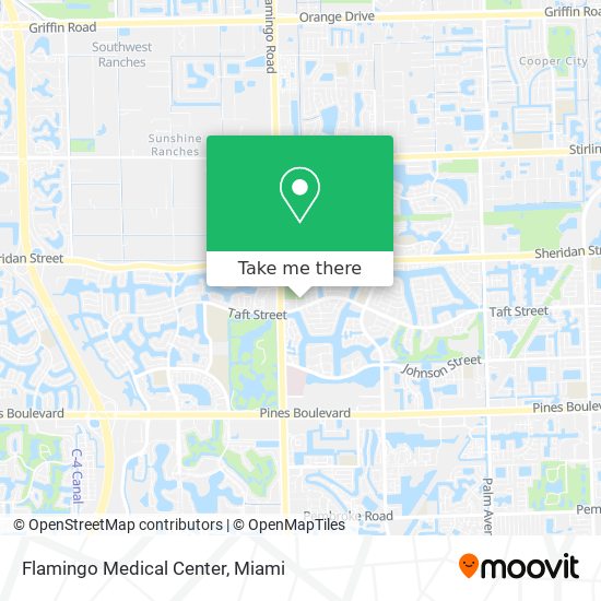 Mapa de Flamingo Medical Center