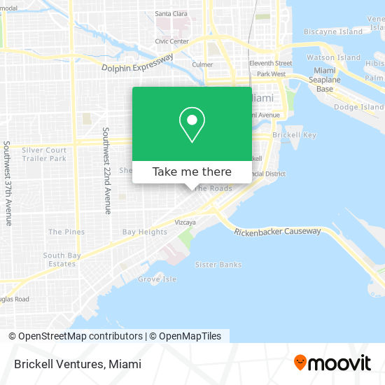 Mapa de Brickell Ventures