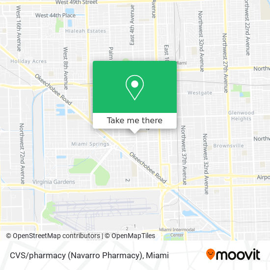 Mapa de CVS / pharmacy (Navarro Pharmacy)