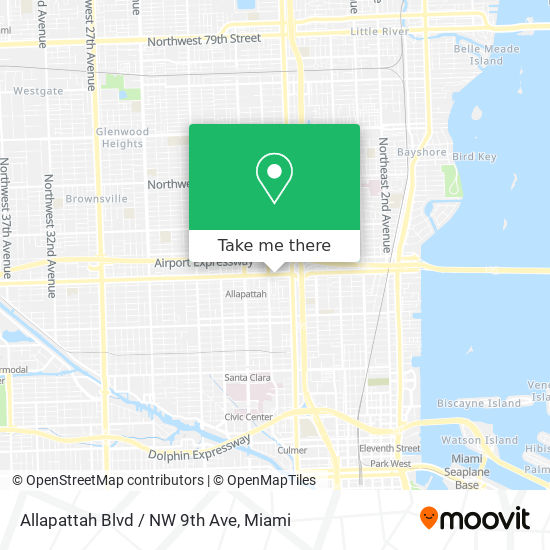 Allapattah Blvd / NW 9th Ave map