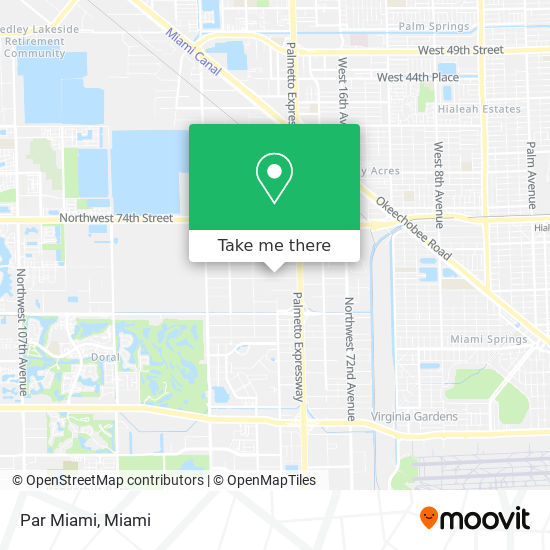 Par Miami map