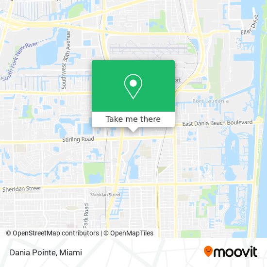 Dania Pointe map