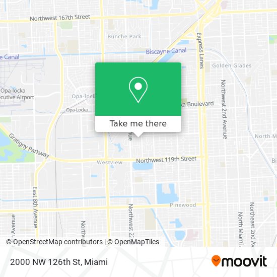 Mapa de 2000 NW 126th St