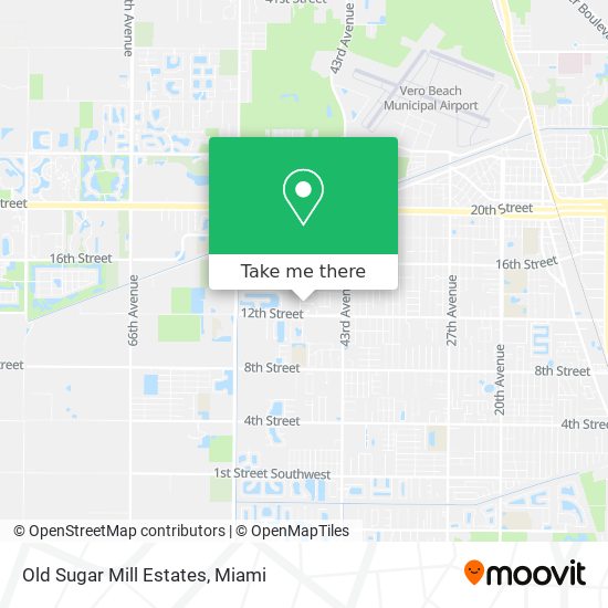 Mapa de Old Sugar Mill Estates