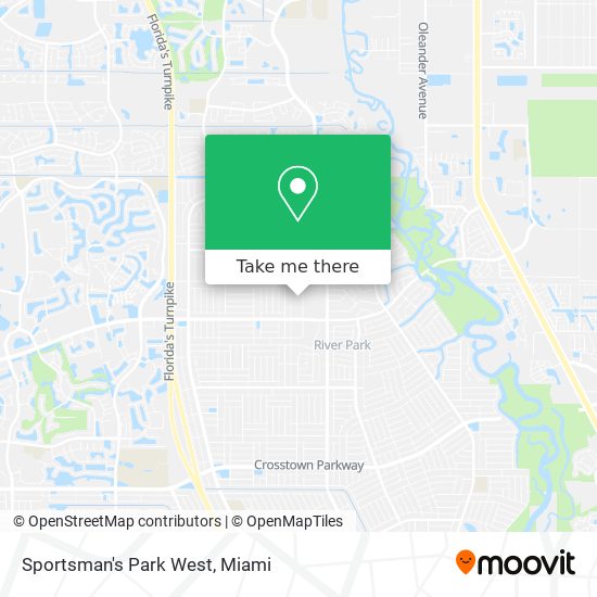 Mapa de Sportsman's Park West