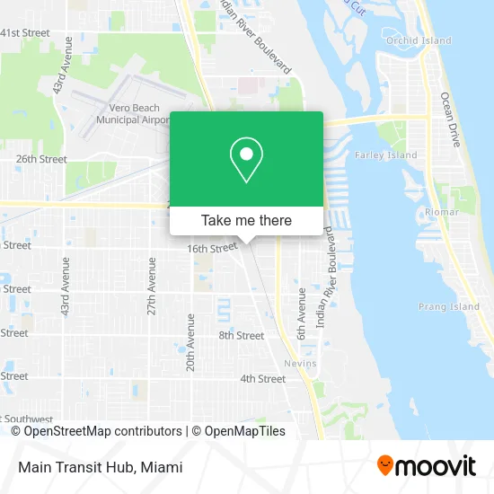 Mapa de Main Transit Hub