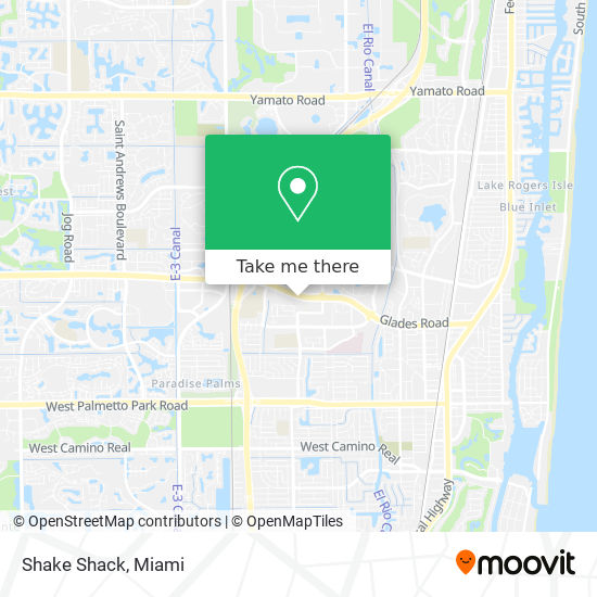 Shake Shack map