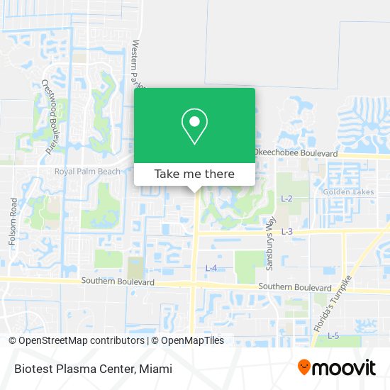 Biotest Plasma Center map