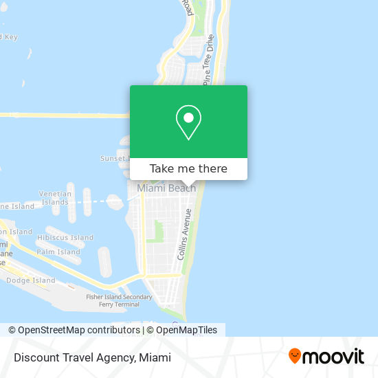 Discount Travel Agency map