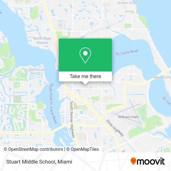 Stuart Middle School map
